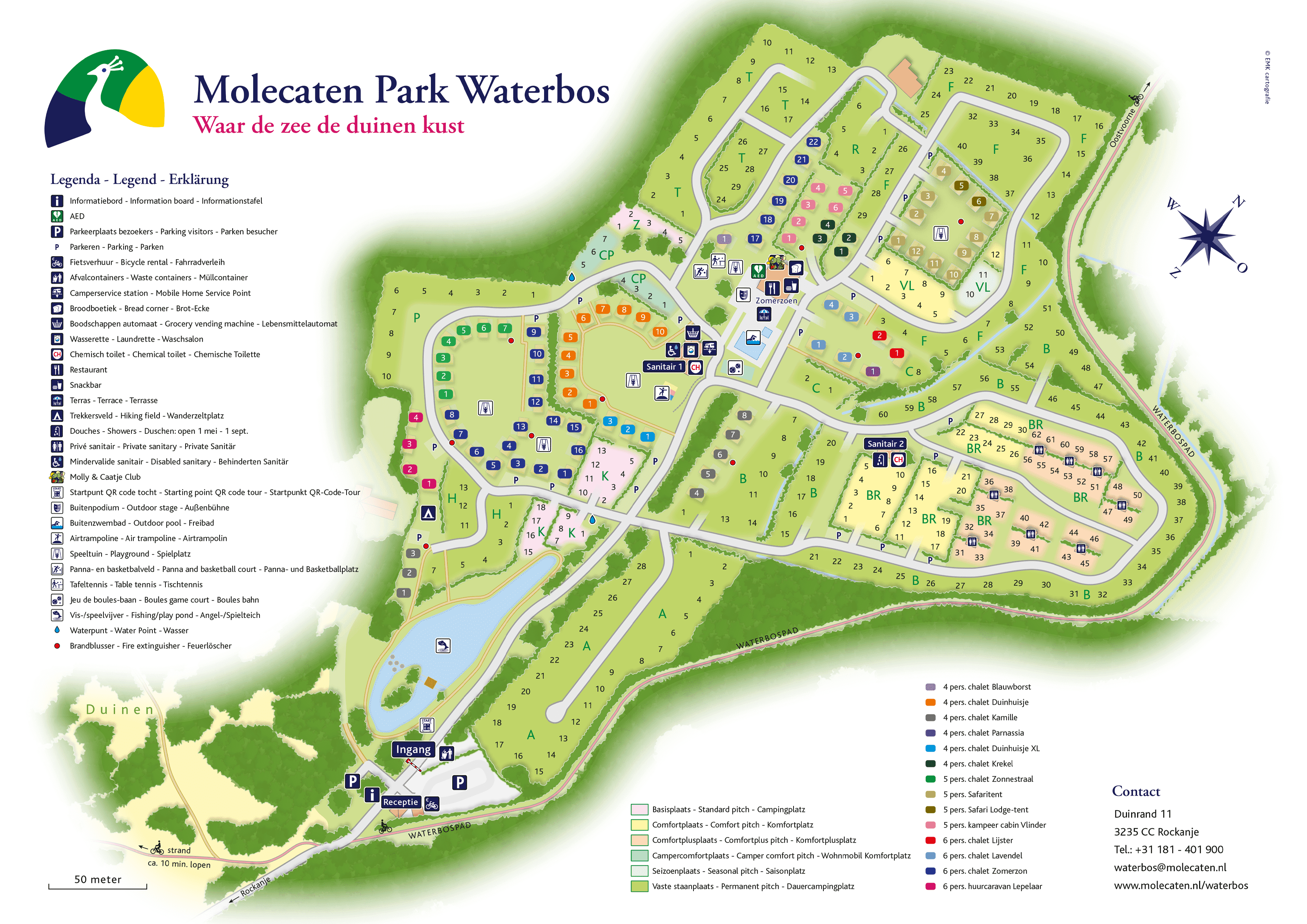 Molecaten Park Waterbos accommodation.parkmap.alttext