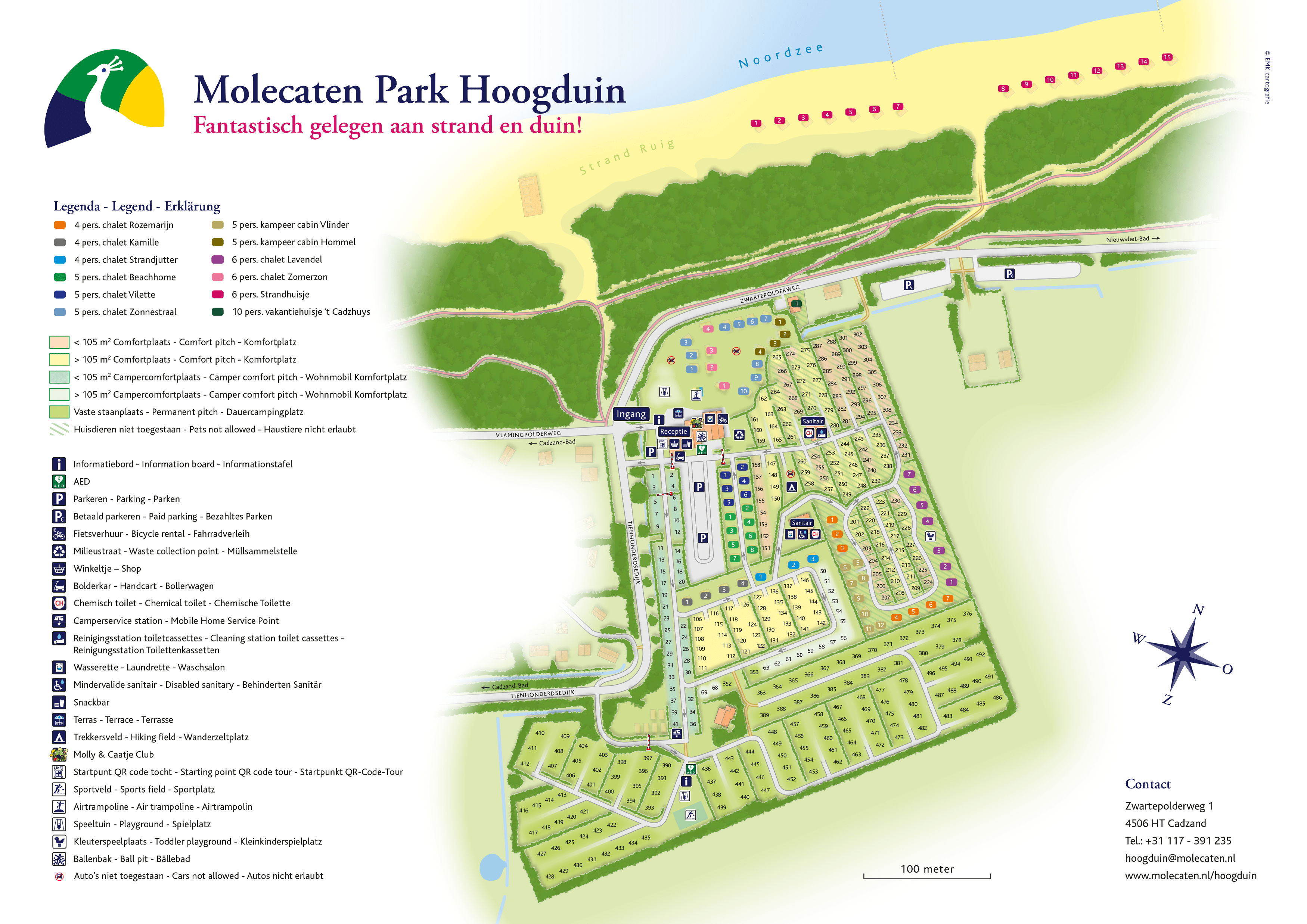 Molecaten Park Hoogduin accommodation.parkmap.alttext